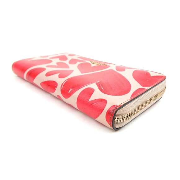 kate spade new york hearts zip around continental wallet - Picture 5 of 13